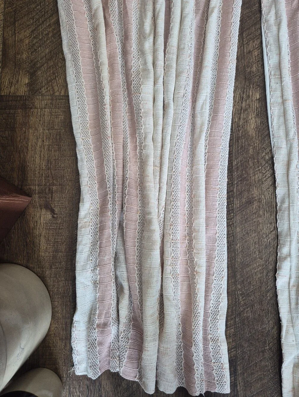 Vintage  1970s JC Penney Curtains Drapes Panels Blackout Cottagecore Farmhouse